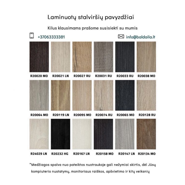 laminatu maketas