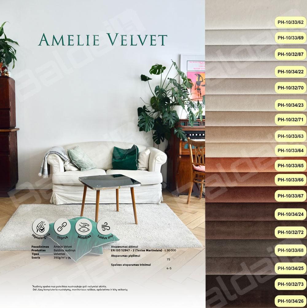 amelie velvet