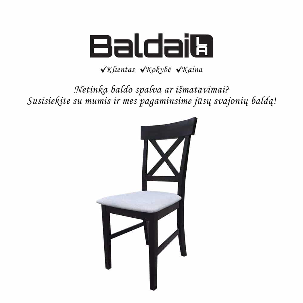 2 Kėdė KDM 117 - 1 Spalvų pasirinkimas - Image 1