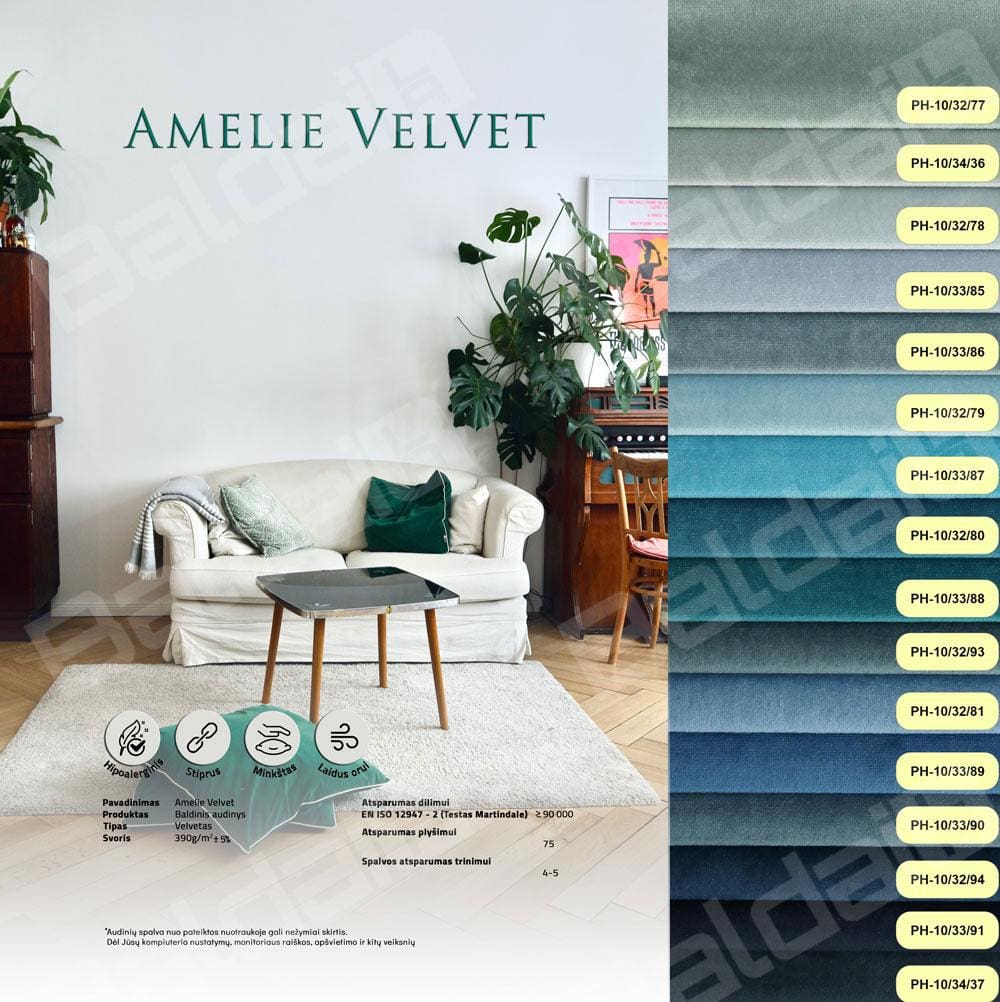 amelie velvet