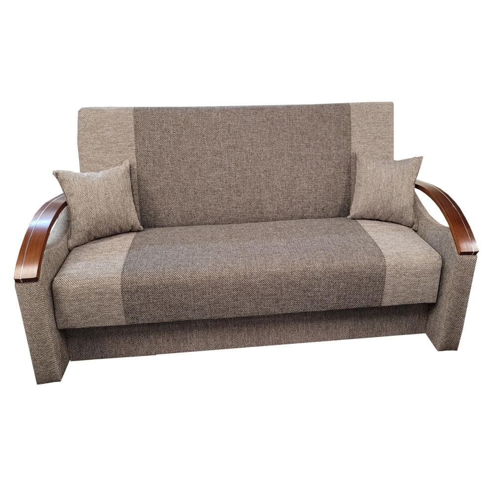 117 Sofa-lova M-186 Ilgis 220 cm. Plotis 95 cm. Išmatavimų ir spalvų pasirinkimas - Image 1
