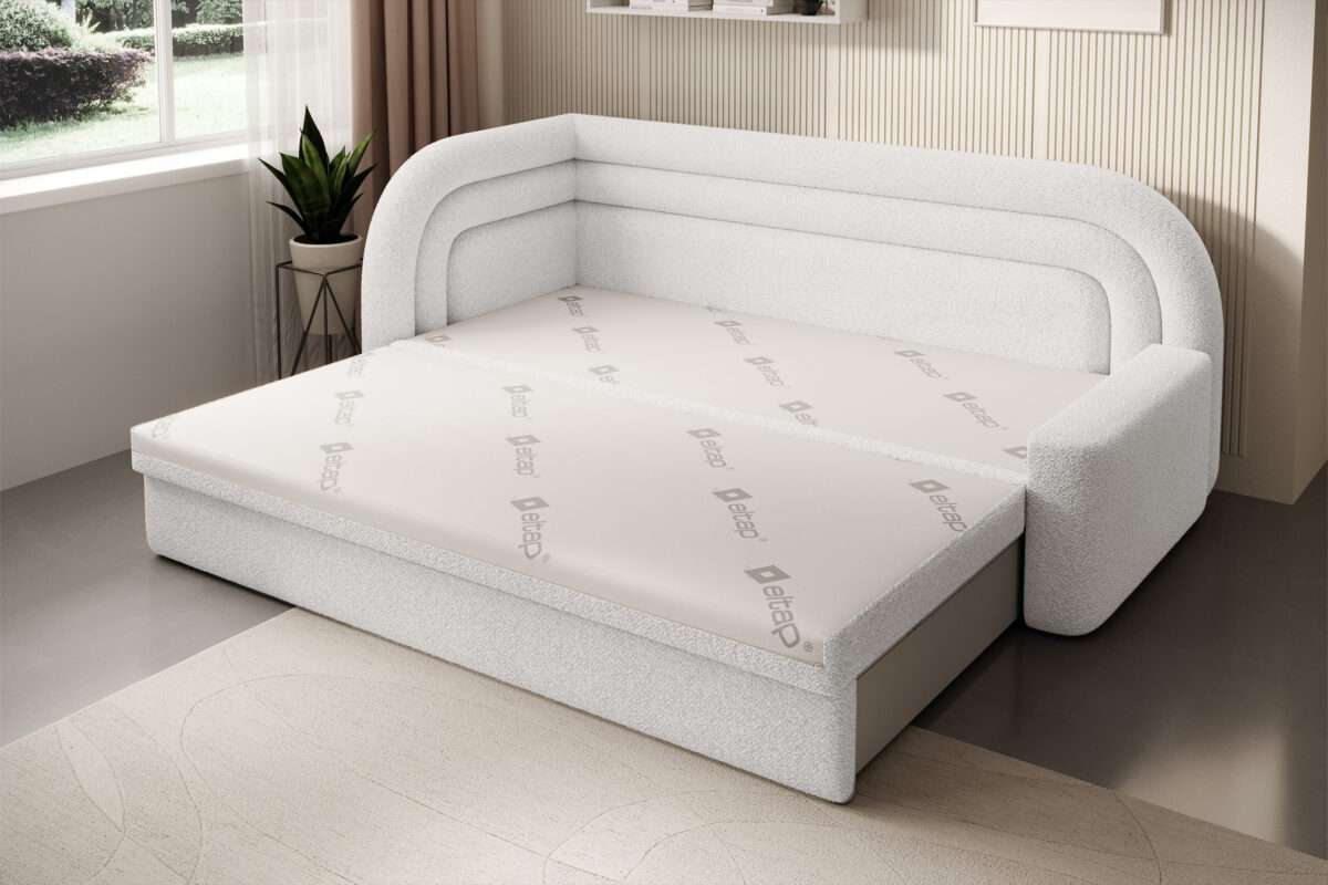 Sofa-lova ELT-3 Tachta Ilgis 223 cm Plotis 86 cm, Aukštis:80cm spalvų pasirinkimas ir pusės pasirinkimas. - Image 5
