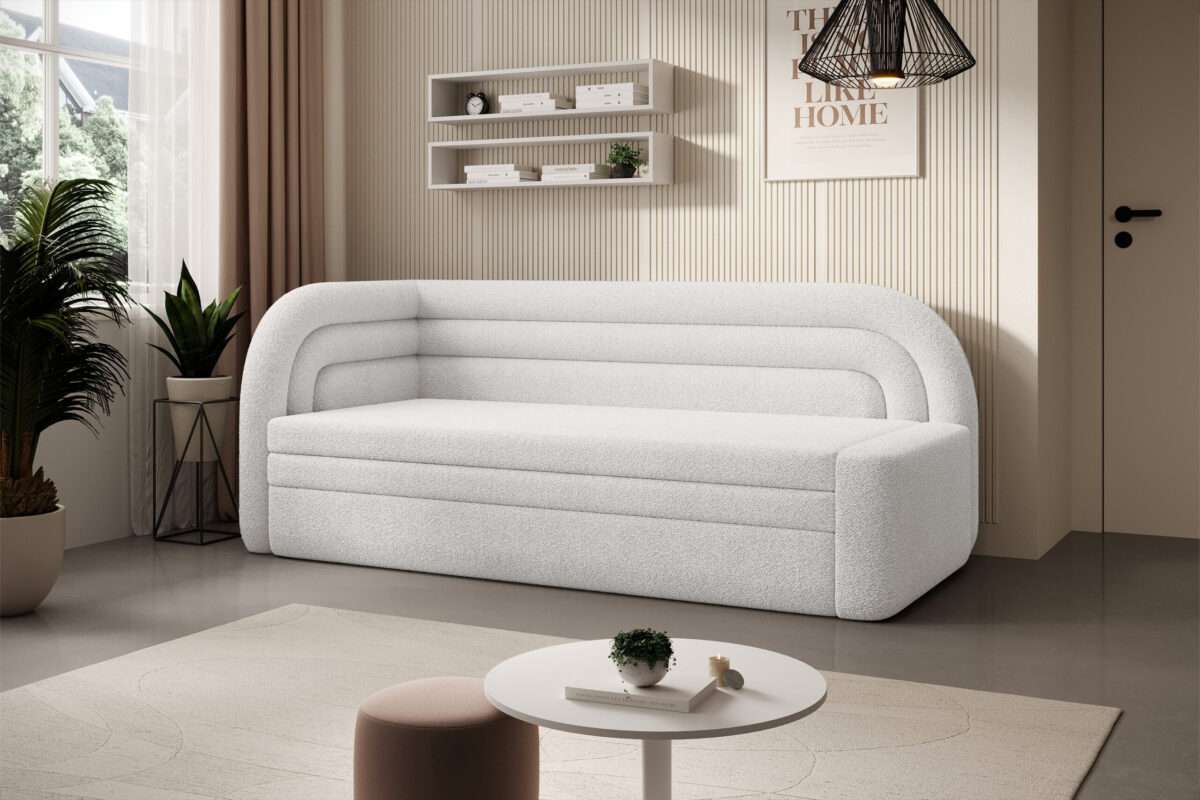 Sofa-lova ELT-3 Tachta Ilgis 223 cm Plotis 86 cm, Aukštis:80cm spalvų pasirinkimas ir pusės pasirinkimas. - Image 4