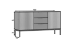 SF-MEO-B-KOM150_main - Ilgis:40cm, Plotis:150cm, Aukštis:80cm - Image 9