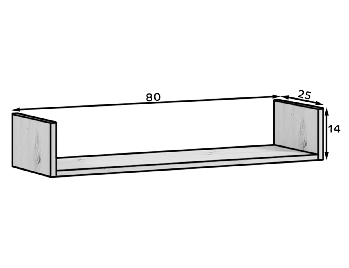 WS-VIS-OA-POL80_main - Ilgis:80cm, Plotis:25cm, Aukštis:14cm - Image 7