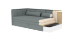 Sofa-lova ELT- 4 Tachta Ilgis 214 cm Plotis 82 cm Aukštis:77cm Išmatavimų, spalvų pasirinkimas ir pusės pasirinkimas - Image 8