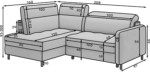 CO-BAR-LT-01ROY_main - Ilgis:208cm, Plotis:160cm, Aukštis:100cm - Image 11