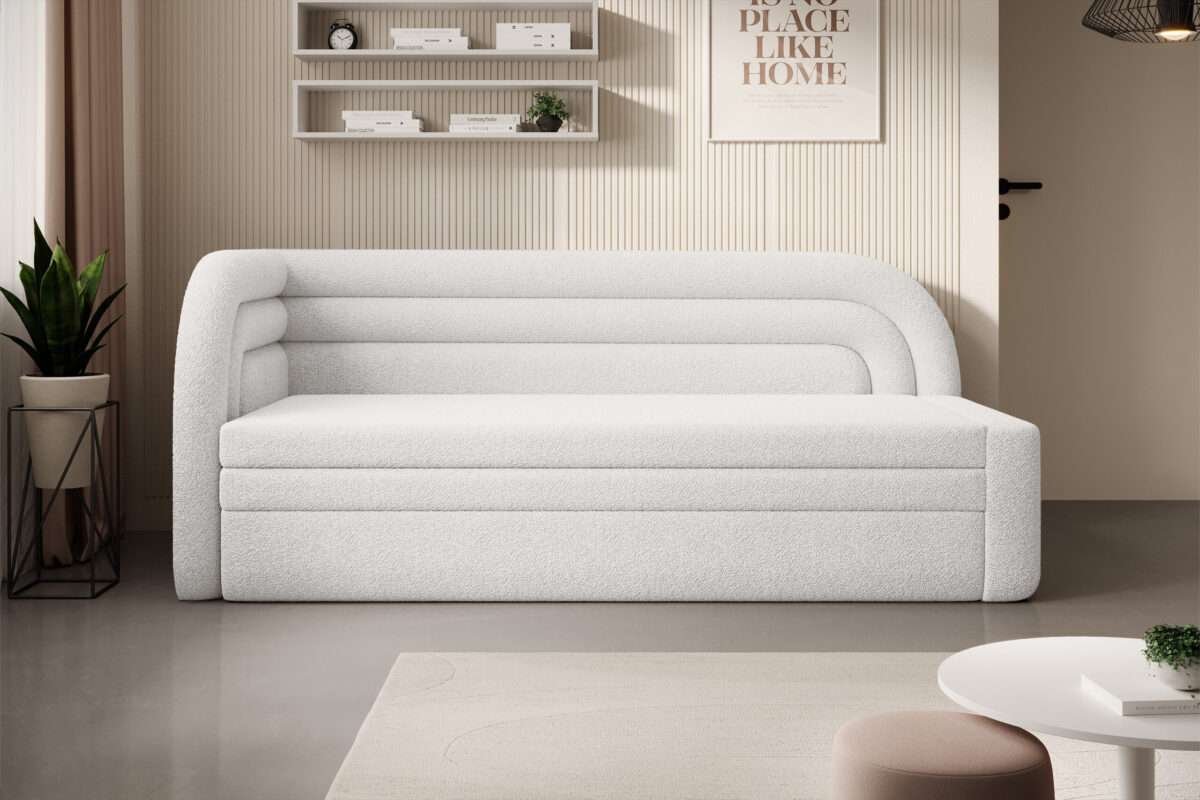 Sofa-lova ELT-3 Tachta Ilgis 223 cm Plotis 86 cm, Aukštis:80cm spalvų pasirinkimas ir pusės pasirinkimas. - Image 2