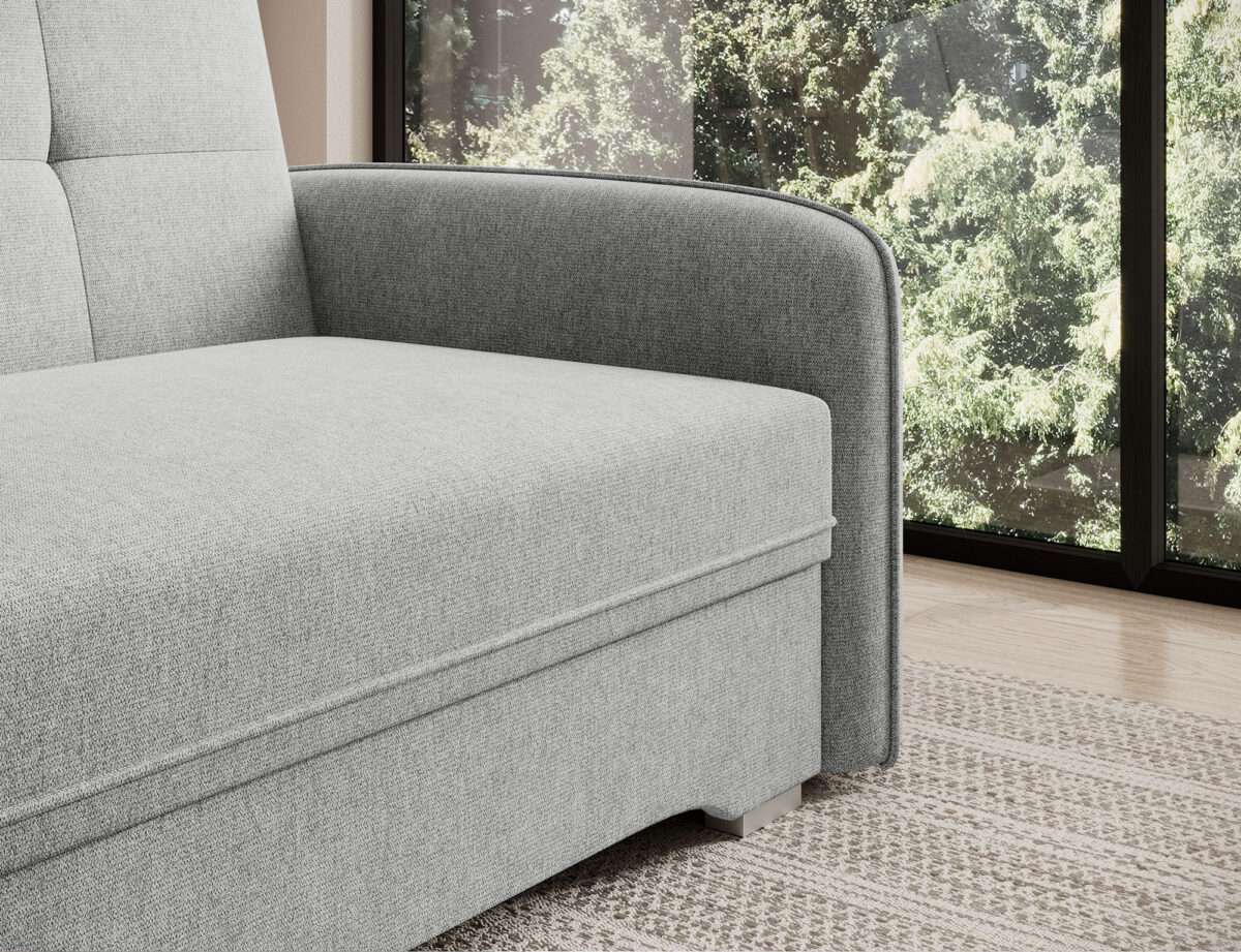 Fotelis su miegama dalimi ELT 3 Gylis 102 cm Plotis 109 cm Aukštis:84 cm SPALVŲ PASIRINKIMAS - Image 9