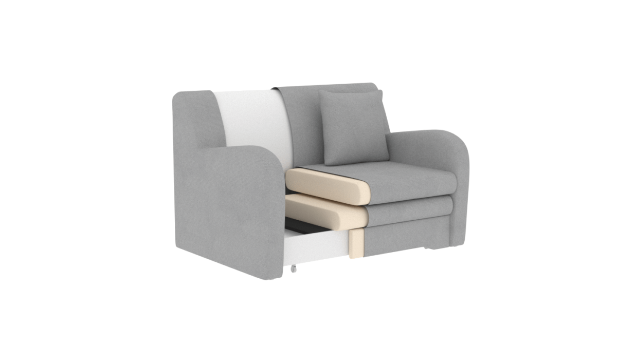Fotelis su miegama dalimi ELT 1 Gylis 103 cm Plotis 130 cm Aukštis:85cm SPALVŲ PASIRINKIMAS - Image 8