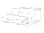 CH-Hel-II-200-E2200 - Ilgis:205cm, Plotis:86cm, Aukštis:75cm - Image 5