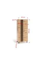 WA-LIV-10-ART-N010 -  Plotis:80cm, Aukštis:196cm - Image 3