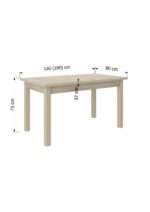SE-ROD-14-S-B040 - Ilgis:140cm, Plotis:80cm, Aukštis:98cm - Image 6