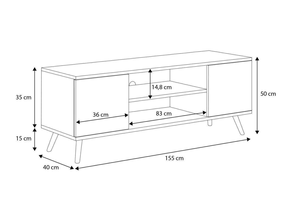 RTV-PET-155-WC -  Plotis:155cm, Aukštis:50cm - Image 3