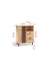 CHES-LIV-01-ART-N001 -  Plotis:80cm, Aukštis:92.5cm - Image 3