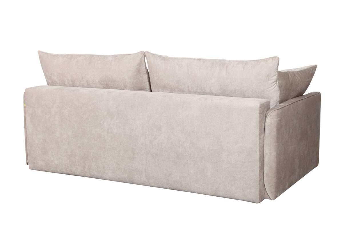 Sofa-lova MB 1.  Ilgis 220 cm. Plotis 120 cm.  Miegamosios dalies ilgis 200 cm Plotis 165 cm. spalvų pasirinkimas - Image 6