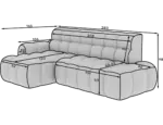 CO-CEE-LT-04ROY_main - Ilgis:283cm, Plotis:165cm, Aukštis:98cm - Image 11