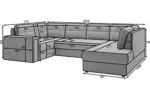 CO-BLEW-RT-04SO_main - Ilgis:299cm, Plotis:198cm, Aukštis:82cm - Image 10