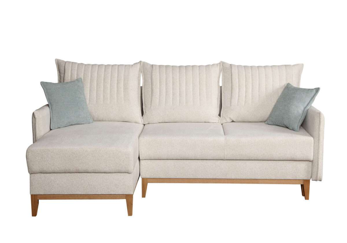 Minkštas kampas MB 12 Ilgis: 220 cm Plotis: 150 cm. Spalvų, kampo pusės pasirinkimas - Image 2