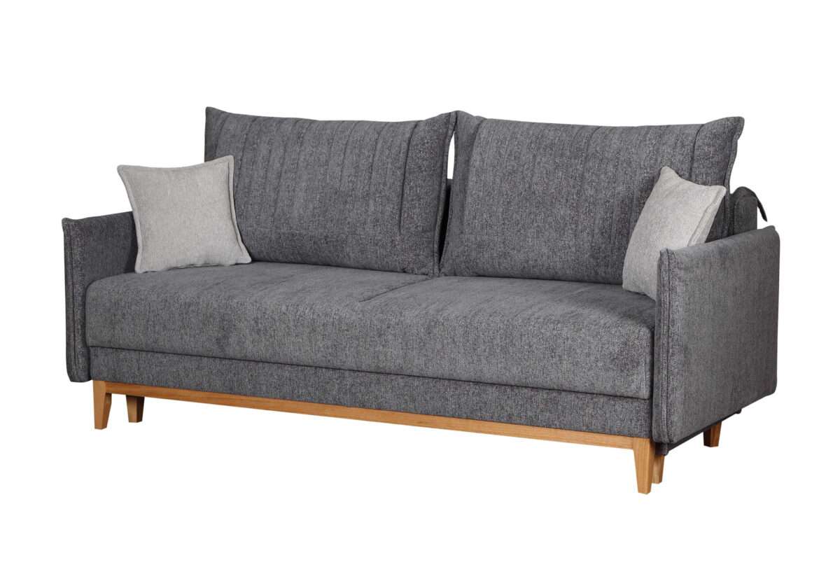 Sofa-lova MB 10 Ilgis 210 cm. Plotis 100 cm. Miegamosios dalies ilgis 190 cm Plotis 145 cm. spalvų pasirinkimas - Image 7