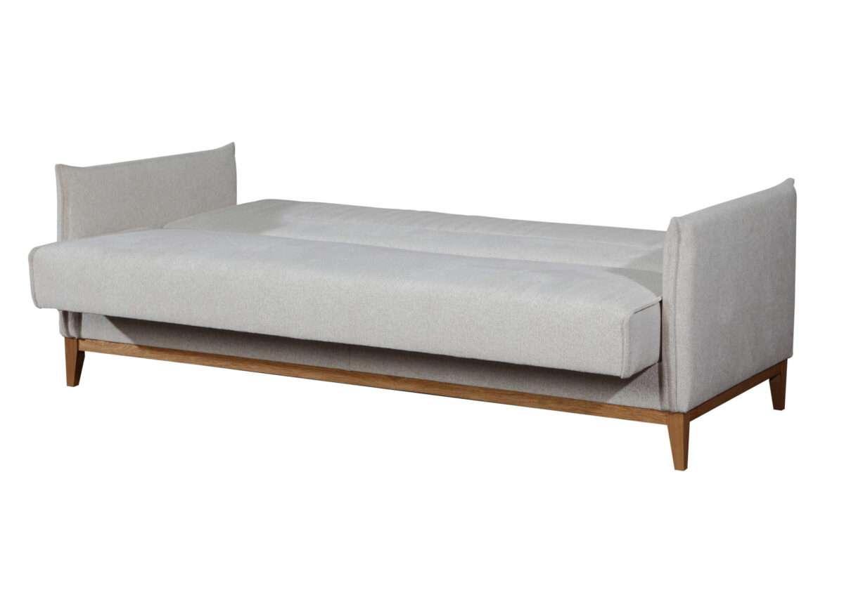 Sofa-lova MB 15 Ilgis 206 cm. Plotis 95 cm. Miegamosios dalies ilgis 190 cm Plotis 115 cm. spalvų pasirinkimas - Image 4