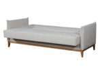 Sofa-lova MB 15 Ilgis 206 cm. Plotis 95 cm. Miegamosios dalies ilgis 190 cm Plotis 115 cm. spalvų pasirinkimas - Image 4