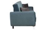 Sofa-lova MB 17 Ilgis 210 cm. Plotis 100 cm. Miegamosios dalies ilgis 190 cm Plotis 120 cm. spalvų pasirinkimas - Image 8