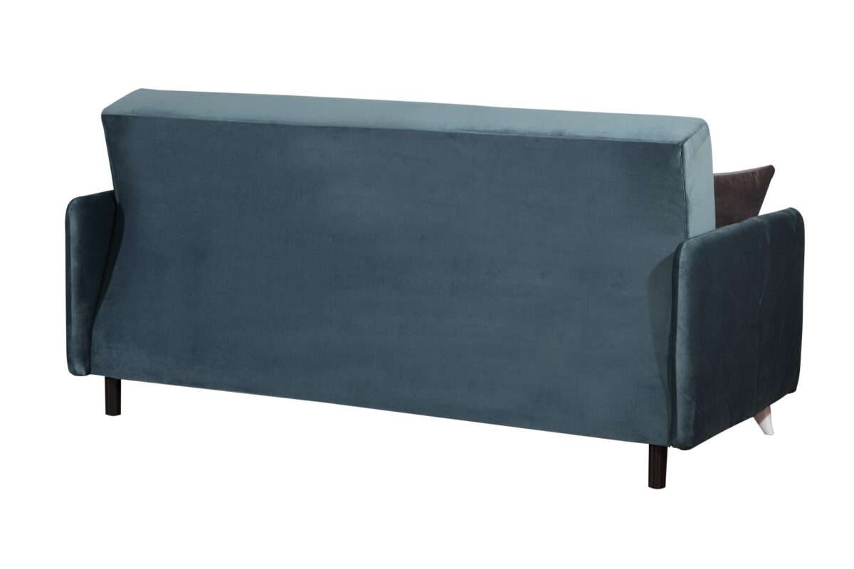 Sofa-lova MB 17 Ilgis 210 cm. Plotis 100 cm. Miegamosios dalies ilgis 190 cm Plotis 120 cm. spalvų pasirinkimas - Image 9