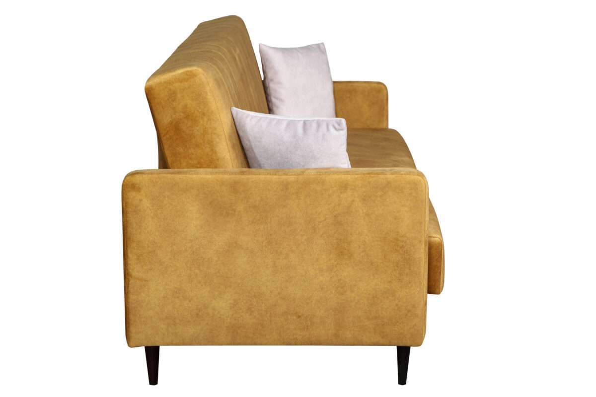 Sofa-lova MB 22 Ilgis 210 cm. Plotis 95 cm. Miegamosios dalies ilgis 190 cm Plotis 115 cm. spalvų pasirinkimas - Image 3