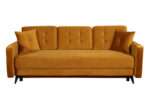Sofa-lova M 196 Ilgis 225 cm. Plotis 104 cm. Miegamosios dalies ilgis 195 cm Plotis 140 cm. spalvų pasirinkimas - Image 2