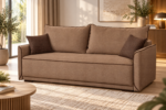 Sofa-lova MB 11 Ilgis 210 cm. Plotis 105 cm. Miegamosios dalies ilgis 190 cm Plotis 145 cm. spalvų pasirinkimas - Image 3