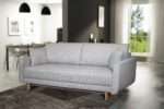 Sofa-lova MB 28 Ilgis 215 cm. Plotis 100 cm. Miegamosios dalies ilgis 190 cm Plotis 145 cm. spalvų pasirinkimas