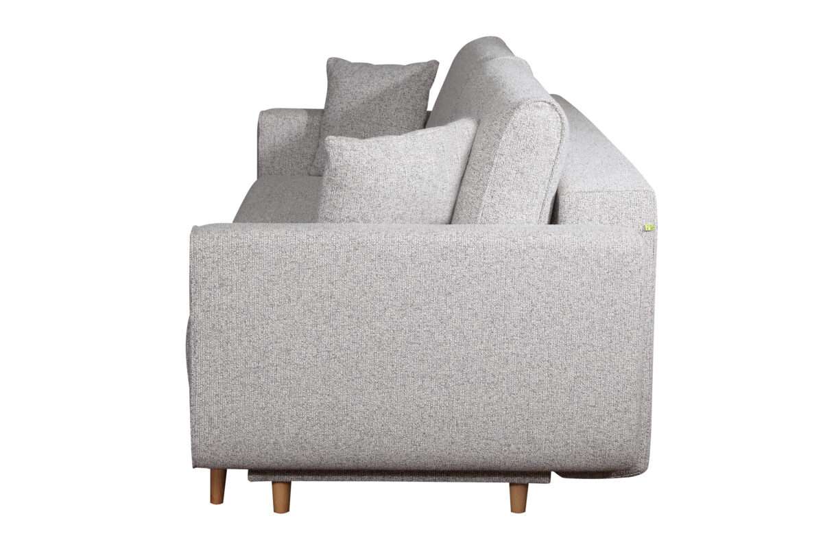 Sofa-lova MB 28 Ilgis 215 cm. Plotis 100 cm. Miegamosios dalies ilgis 190 cm Plotis 145 cm. spalvų pasirinkimas - Image 3