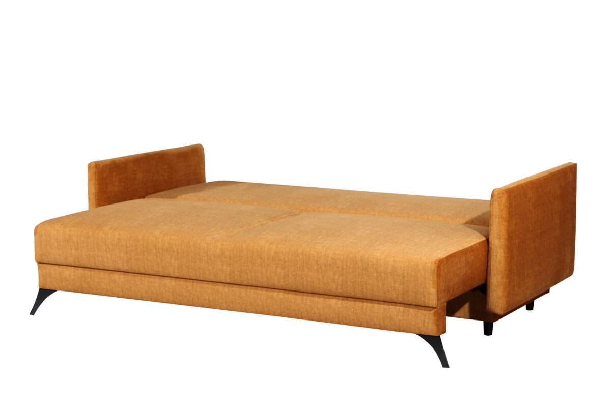 Sofa-lova MB 21 Ilgis 205 cm. Plotis 100 cm. Miegamosios dalies ilgis 190 cm Plotis 145 cm. spalvų pasirinkimas - Image 7