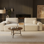 Sofa-lova MB 31 Ilgis 298/320 cm. Plotis 120 cm. Miegamosios dalies ilgis 193 cm Plotis 160 cm. spalvų pasirinkimas