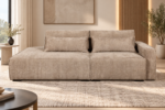 Sofa-lova - kampas MB 3.  Ilgis 270 cm. Plotis 120 cm.  Spalvų pasirinkimas.