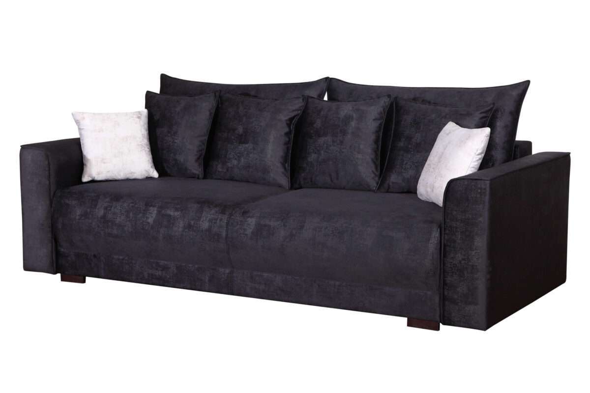 Sofa-lova MB 14 Ilgis 245 cm. Plotis 120 cm. Miegamosios dalies ilgis 200 cm Plotis 165 cm. spalvų pasirinkimas - Image 6