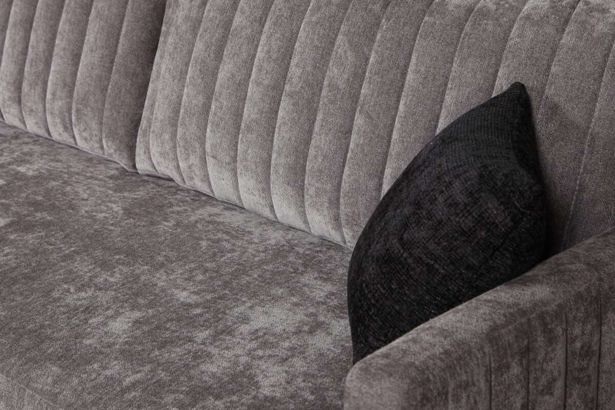 Sofa-lova MB 25 Ilgis 215 cm. Plotis 100 cm. Miegamosios dalies ilgis 190 cm Plotis 145 cm. spalvų pasirinkimas - Image 2
