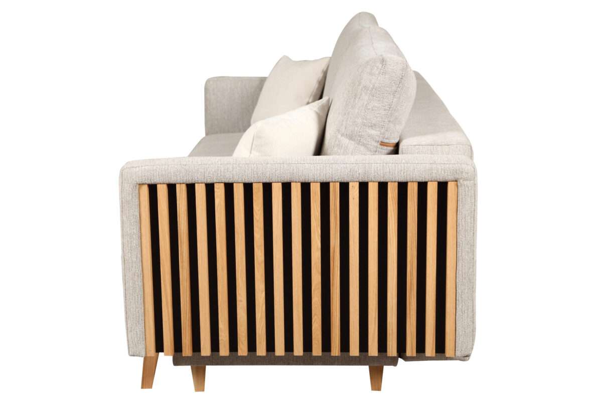 Sofa-lova MB 29 Ilgis 215 cm. Plotis 100 cm. Miegamosios dalies ilgis 190 cm Plotis 145 cm. spalvų pasirinkimas - Image 4