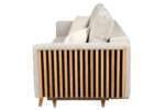 Sofa-lova MB 29 Ilgis 215 cm. Plotis 100 cm. Miegamosios dalies ilgis 190 cm Plotis 145 cm. spalvų pasirinkimas - Image 4