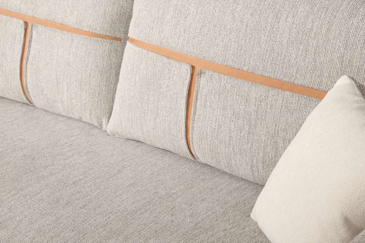Sofa-lova MB 29 Ilgis 215 cm. Plotis 100 cm. Miegamosios dalies ilgis 190 cm Plotis 145 cm. spalvų pasirinkimas - Image 6