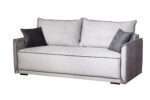Sofa-lova MB 11 Ilgis 210 cm. Plotis 105 cm. Miegamosios dalies ilgis 190 cm Plotis 145 cm. spalvų pasirinkimas