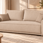 Sofa-lova MB 11 Ilgis 210 cm. Plotis 105 cm. Miegamosios dalies ilgis 190 cm Plotis 145 cm. spalvų pasirinkimas