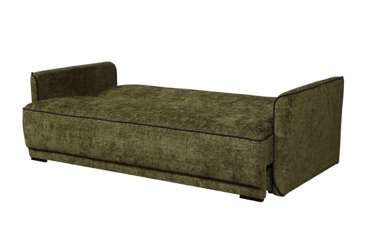 Sofa-lova MB 24 Ilgis 210 cm. Plotis 95 cm. Miegamosios dalies ilgis 190 cm Plotis 125 cm. spalvų pasirinkimas - Image 2