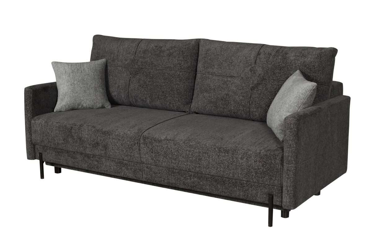 Sofa-lova MB 6 Ilgis 207 cm Plotis 100 cm Miegamosios dalies ilgis 190 cm Plotis 145 cm. spalvų pasirinkimas - Image 2