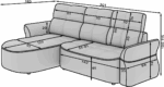 CO-BEN-LT-01PAO_main - Ilgis:301cm, Plotis:185cm, Aukštis:115cm - Image 12