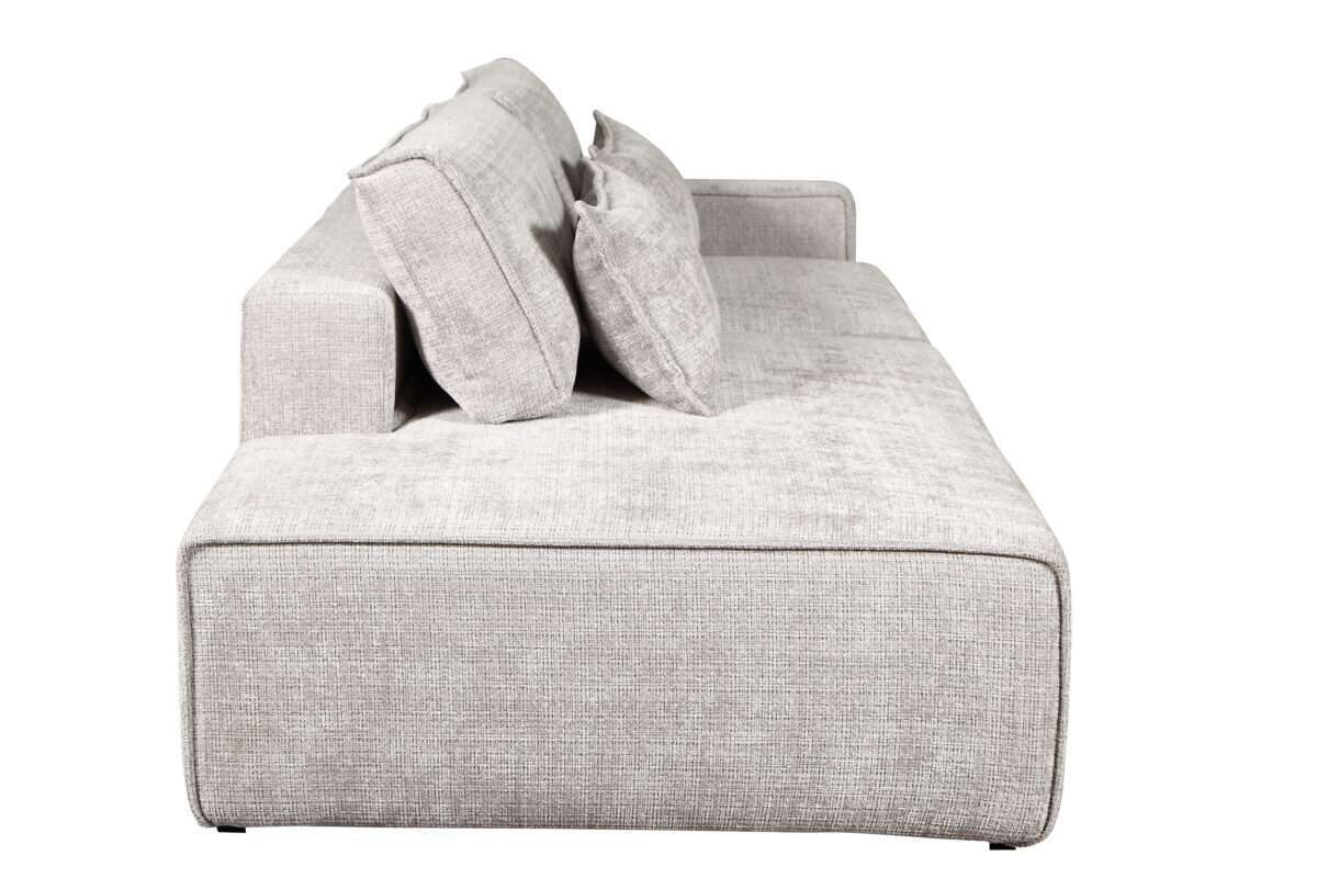 Sofa-lova - kampas MB 3.  Ilgis 270 cm. Plotis 120 cm.  Spalvų pasirinkimas. - Image 7