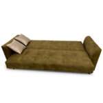 Sofa-lova MB 23 Ilgis 225 cm. Plotis 100 cm. Miegamosios dalies ilgis 190 cm Plotis 125 cm. spalvų pasirinkimas - Image 4