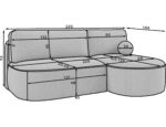 CO-LIV-RT-40JAR_main - Ilgis:220cm, Plotis:144cm, Aukštis:93cm - Image 10