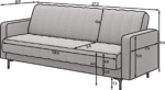 SO-RON-35LU_main - Ilgis:212cm, Plotis:89cm, Aukštis:86cm - Image 10